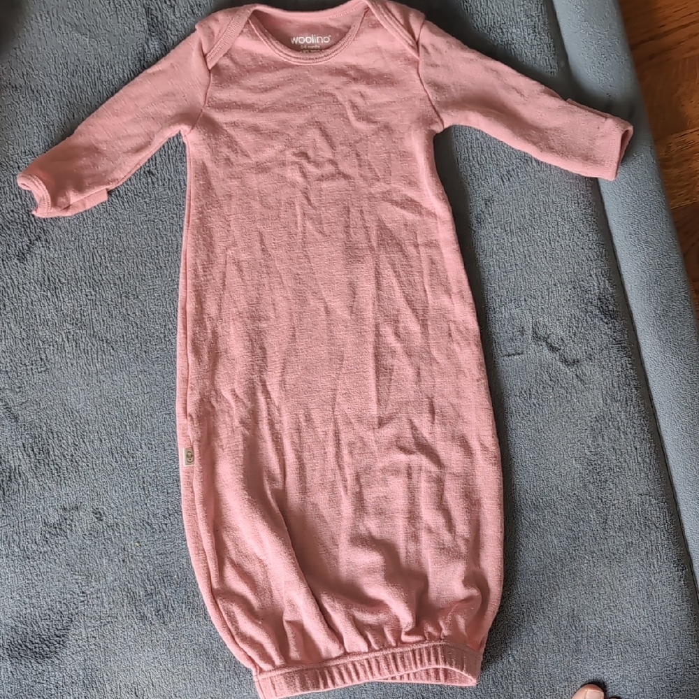 Woolino Baby Gown 0-6mo